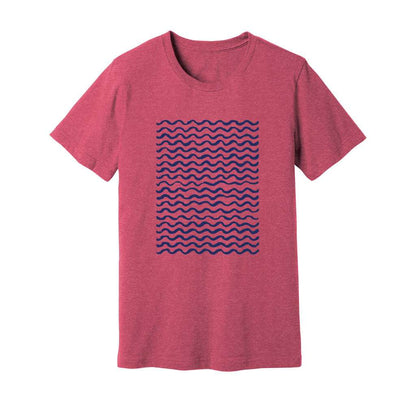Wavy Lines T-Shirt - Rue Mentana