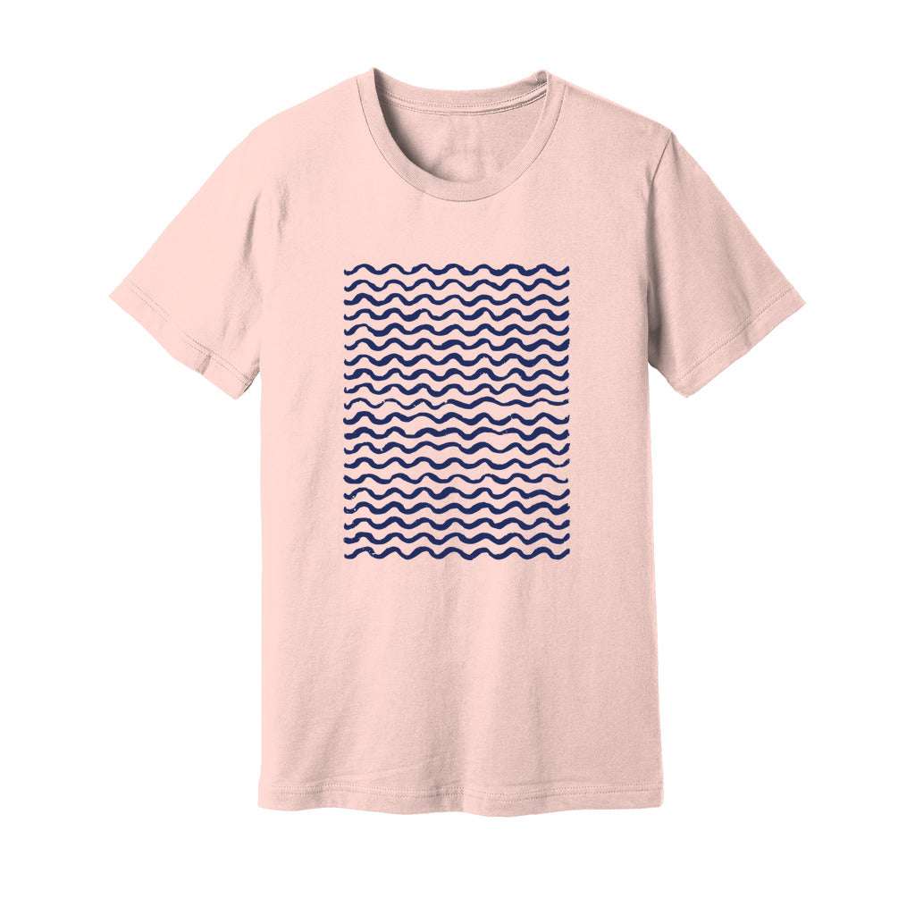 Wavy Lines T-Shirt - Rue Mentana