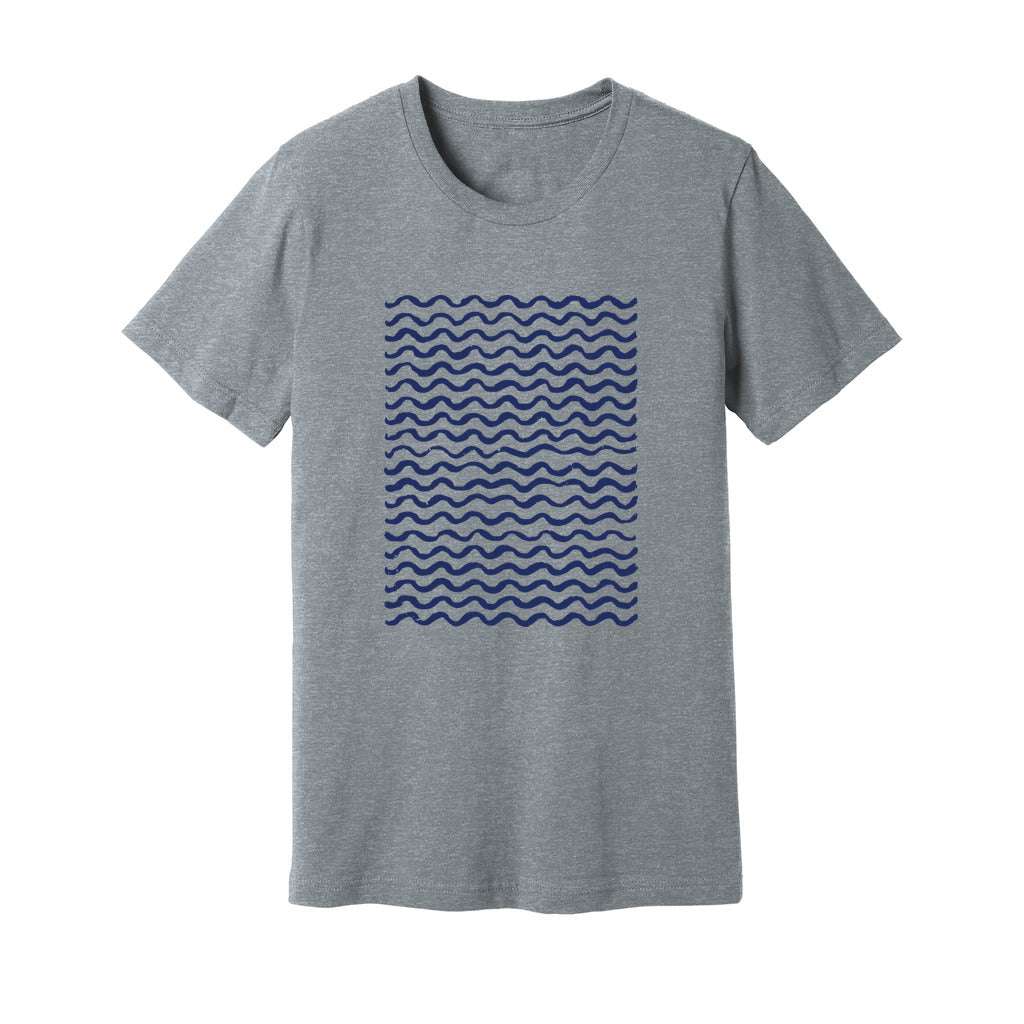 Wavy Lines T-Shirt - Rue Mentana