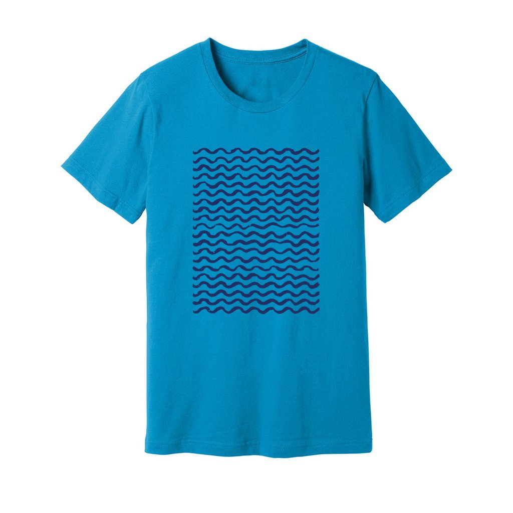 Wavy Lines T-Shirt - Rue Mentana