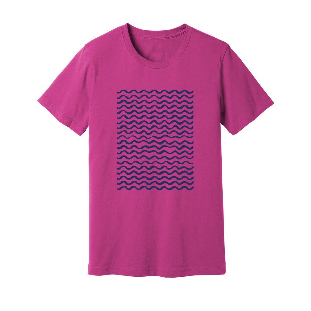 Wavy Lines T-Shirt - Rue Mentana