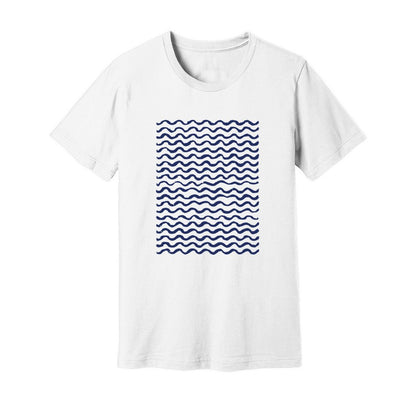Wavy Lines T-Shirt - Rue Mentana