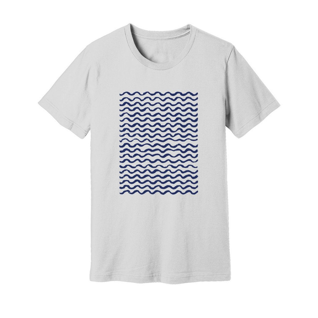 Wavy Lines T-Shirt - Rue Mentana