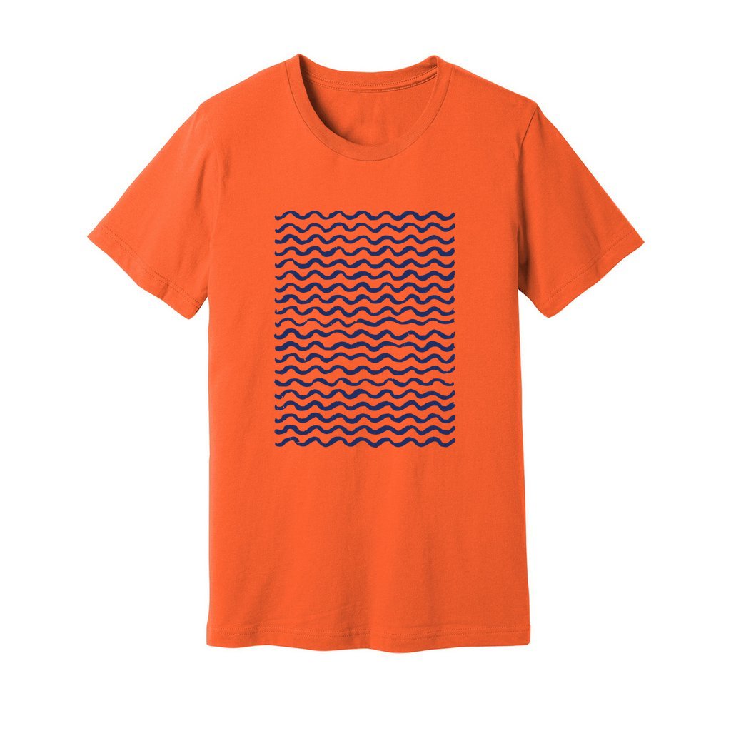Wavy Lines T-Shirt - Rue Mentana