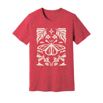 Butterfly Floral Tattoo T-Shirt