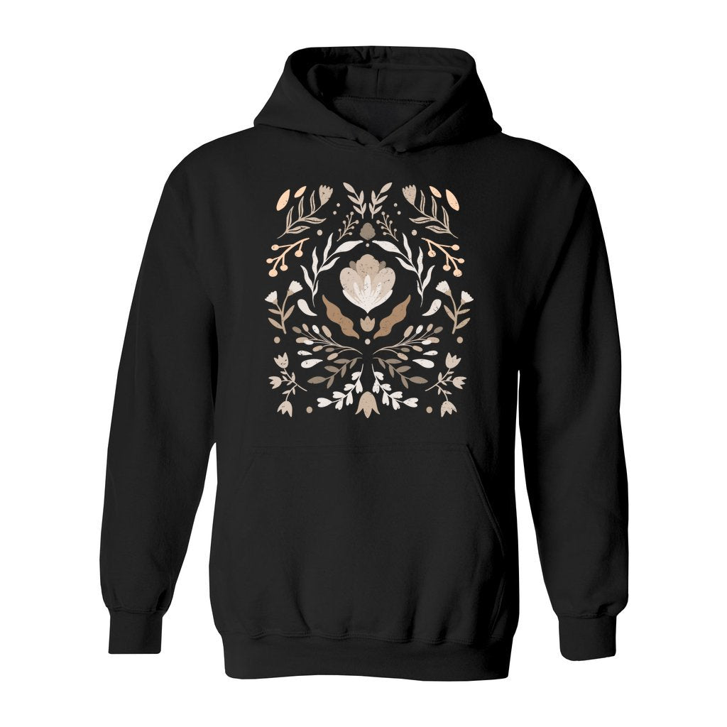 Floral Ornamental Hoodie - Rue Mentana