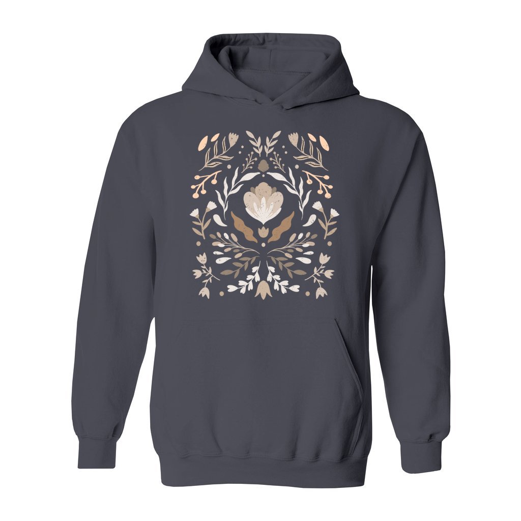 Floral Ornamental Hoodie - Rue Mentana