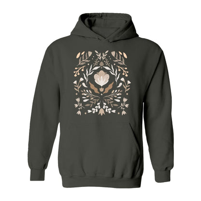 Floral Ornamental Hoodie - Rue Mentana