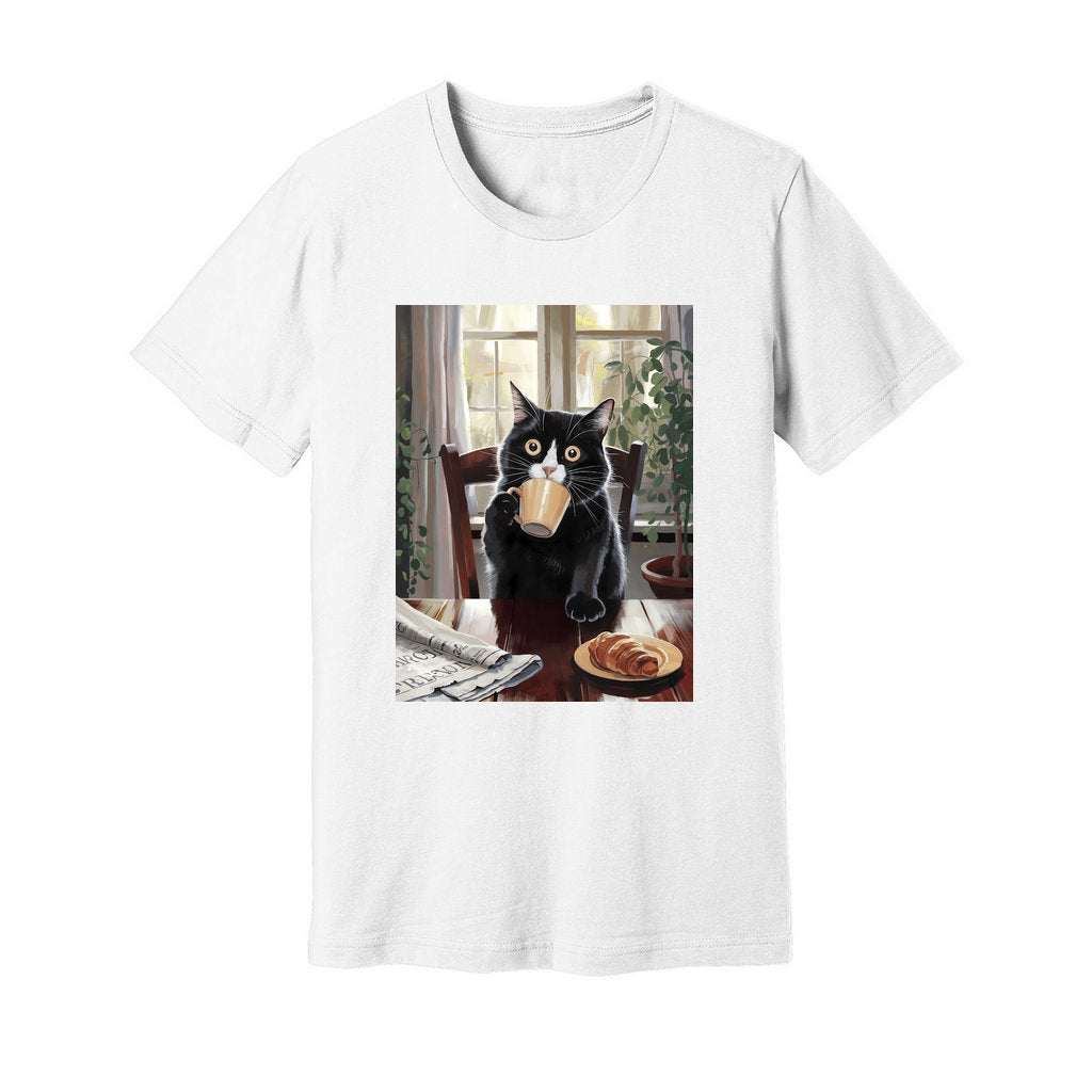 Cat Coffee T-Shirt - Rue Mentana