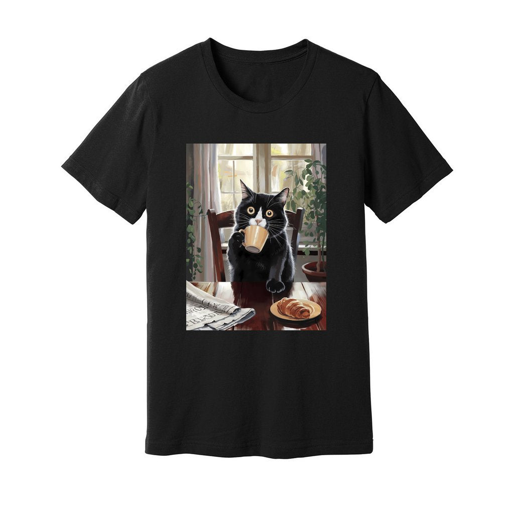 Cat Coffee T-Shirt - Rue Mentana
