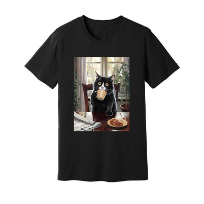 Cat Coffee T-Shirt - Rue Mentana