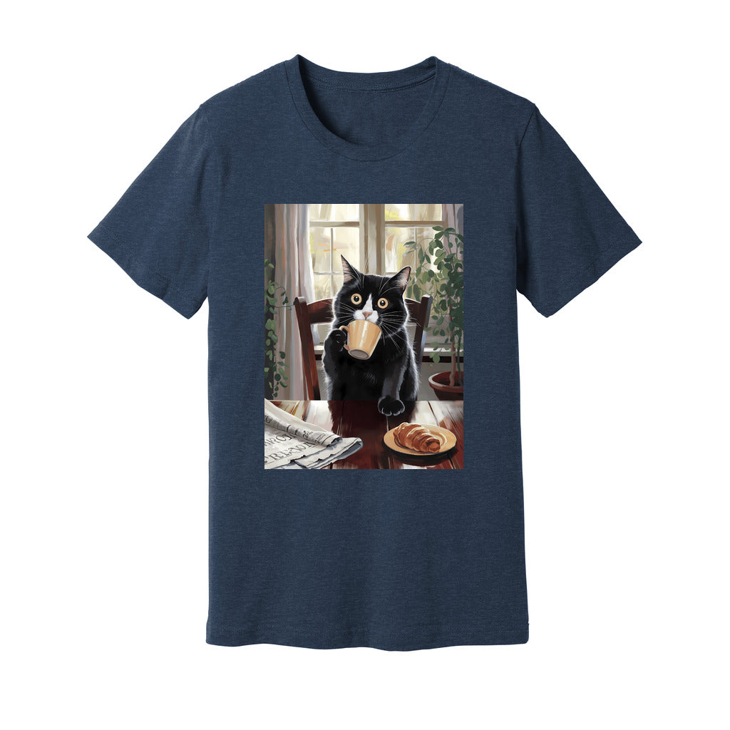 Cat Coffee T-Shirt - Rue Mentana