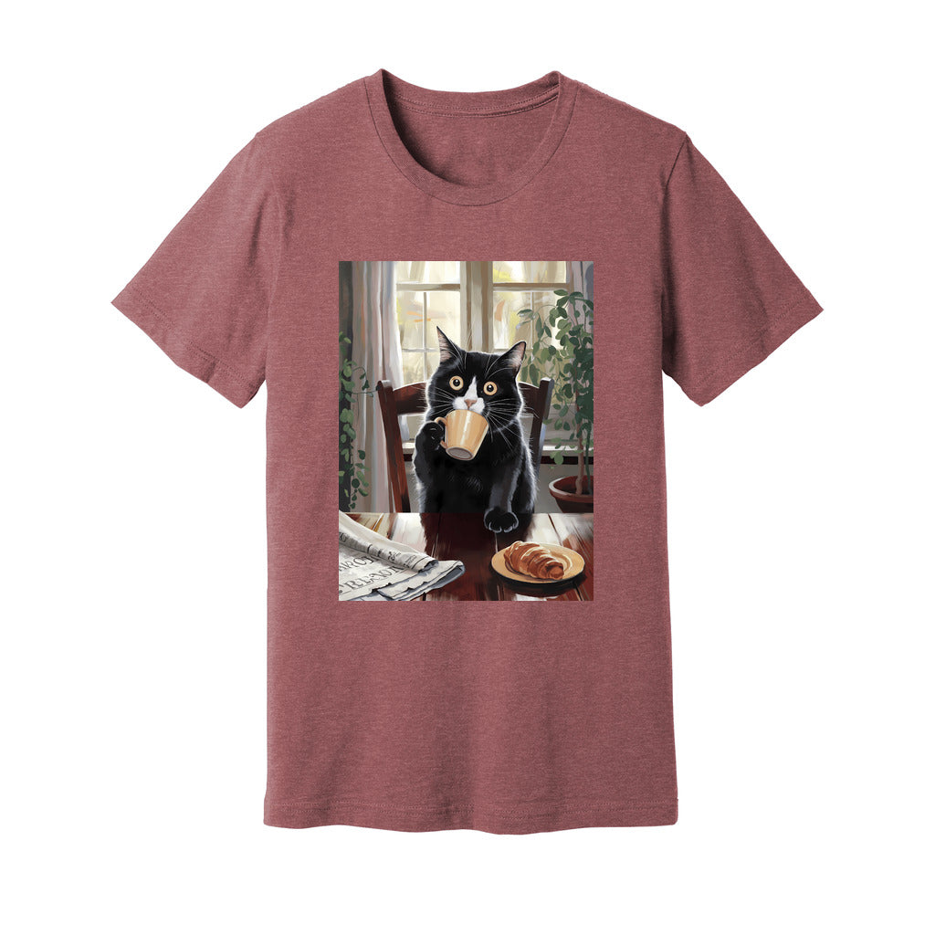 Cat Coffee T-Shirt - Rue Mentana