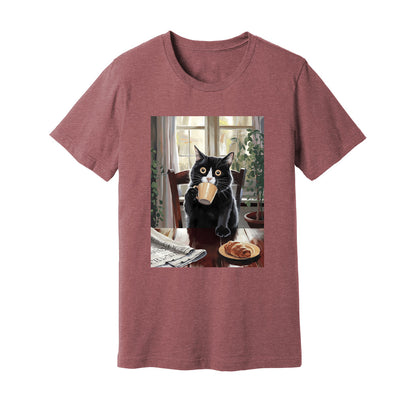 Cat Coffee T-Shirt - Rue Mentana