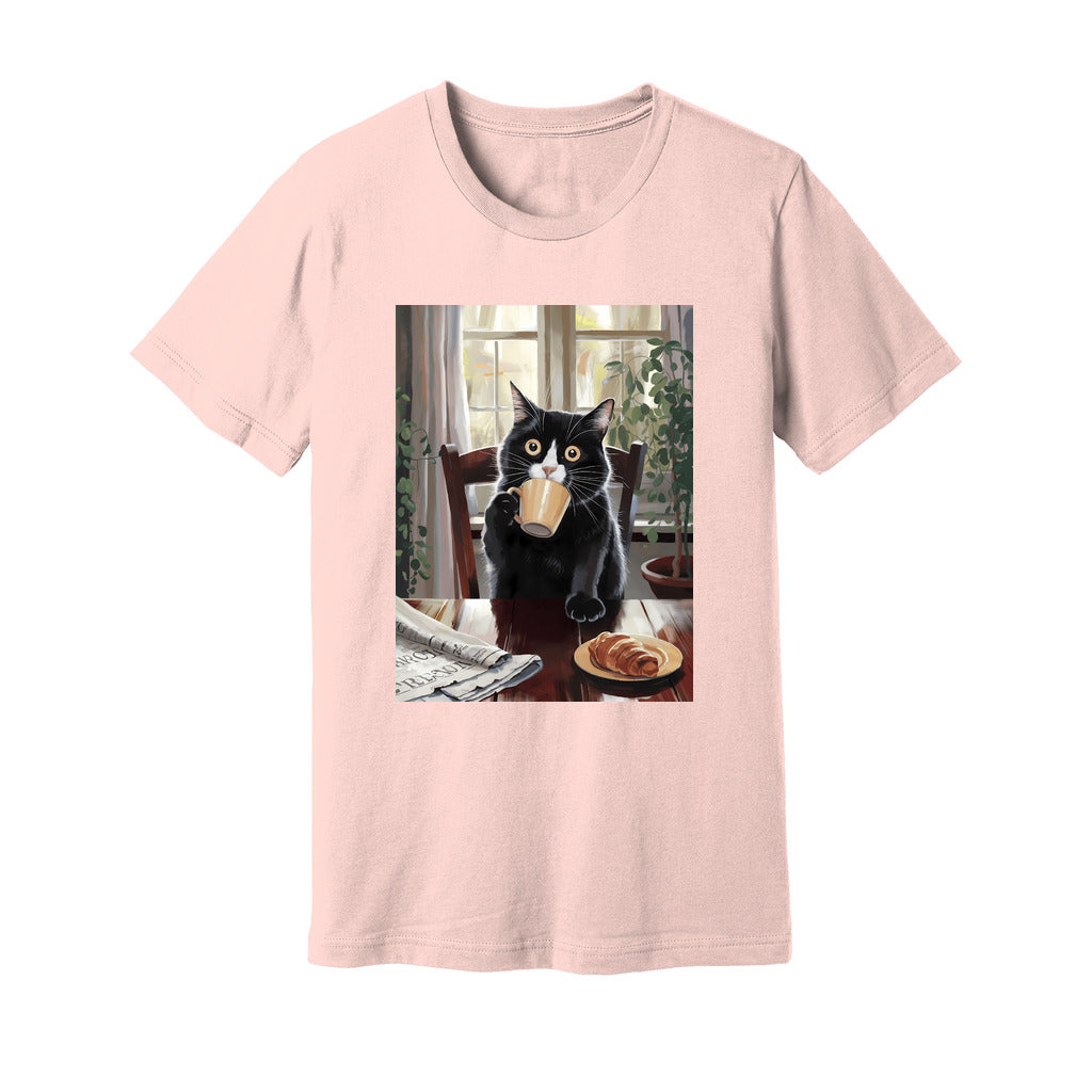 Cat Coffee T-Shirt - Rue Mentana