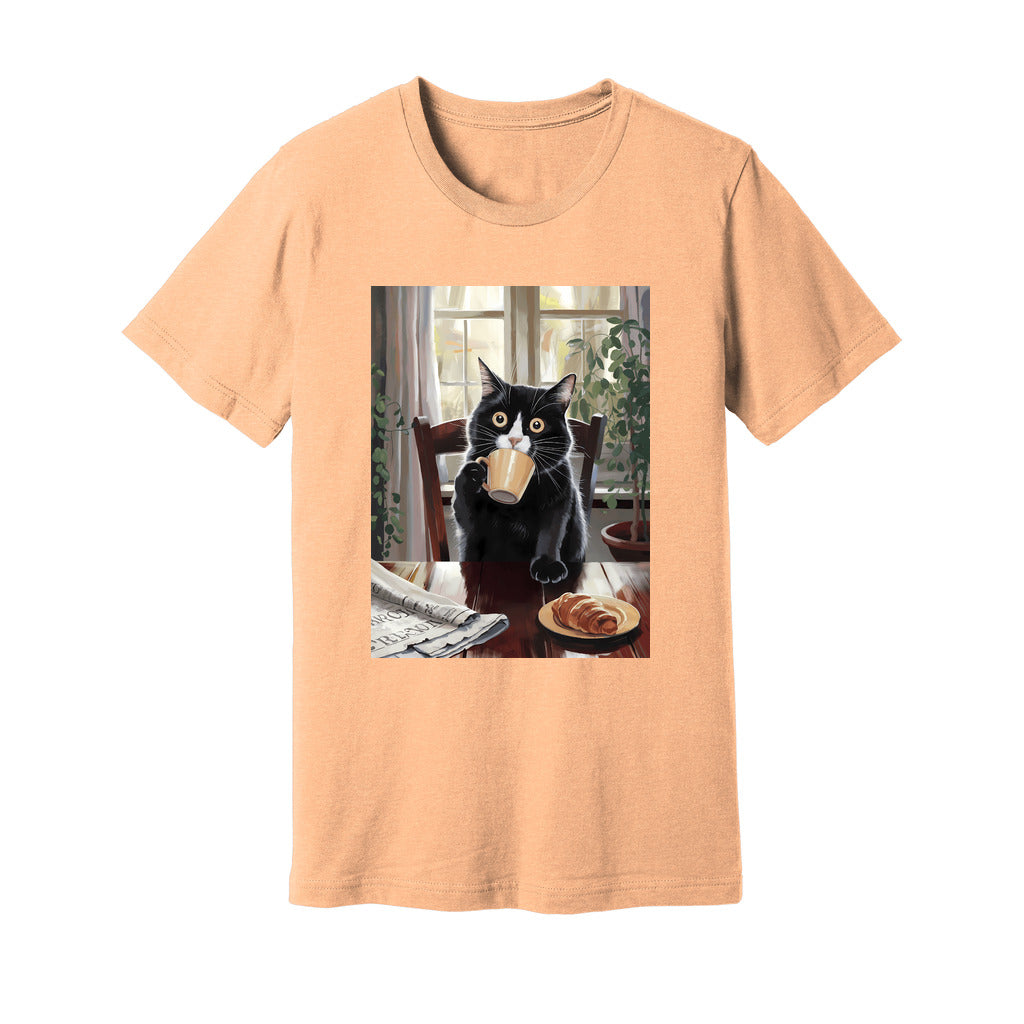 Cat Coffee T-Shirt - Rue Mentana