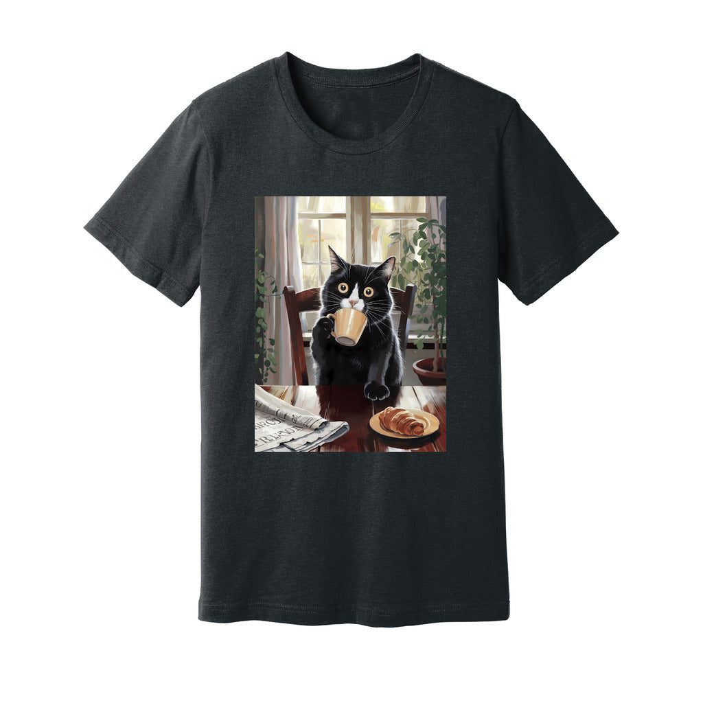 Cat Coffee T-Shirt - Rue Mentana