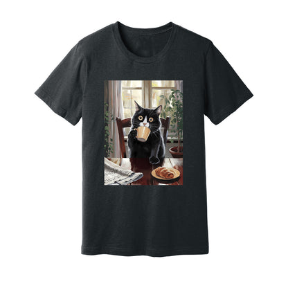 Cat Coffee T-Shirt - Rue Mentana