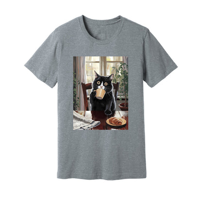 Cat Coffee T-Shirt - Rue Mentana