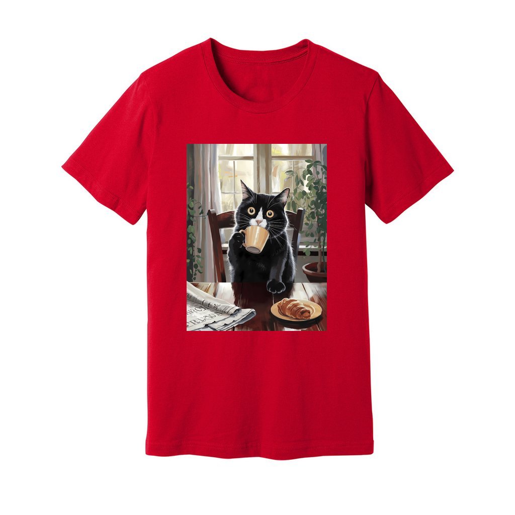 Cat Coffee T-Shirt - Rue Mentana