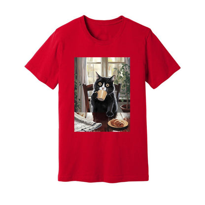 Cat Coffee T-Shirt - Rue Mentana
