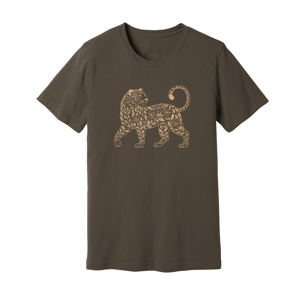 Floral Leopard T-Shirt - Rue Mentana