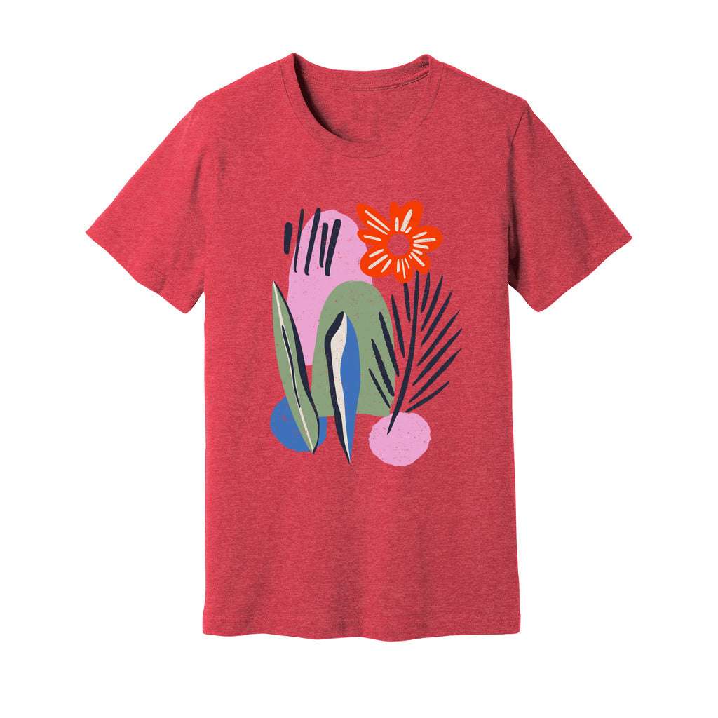 Minimal Floral T-Shirt - Rue Mentana