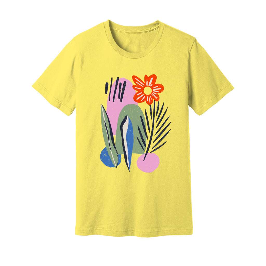Minimal Floral T-Shirt - Rue Mentana