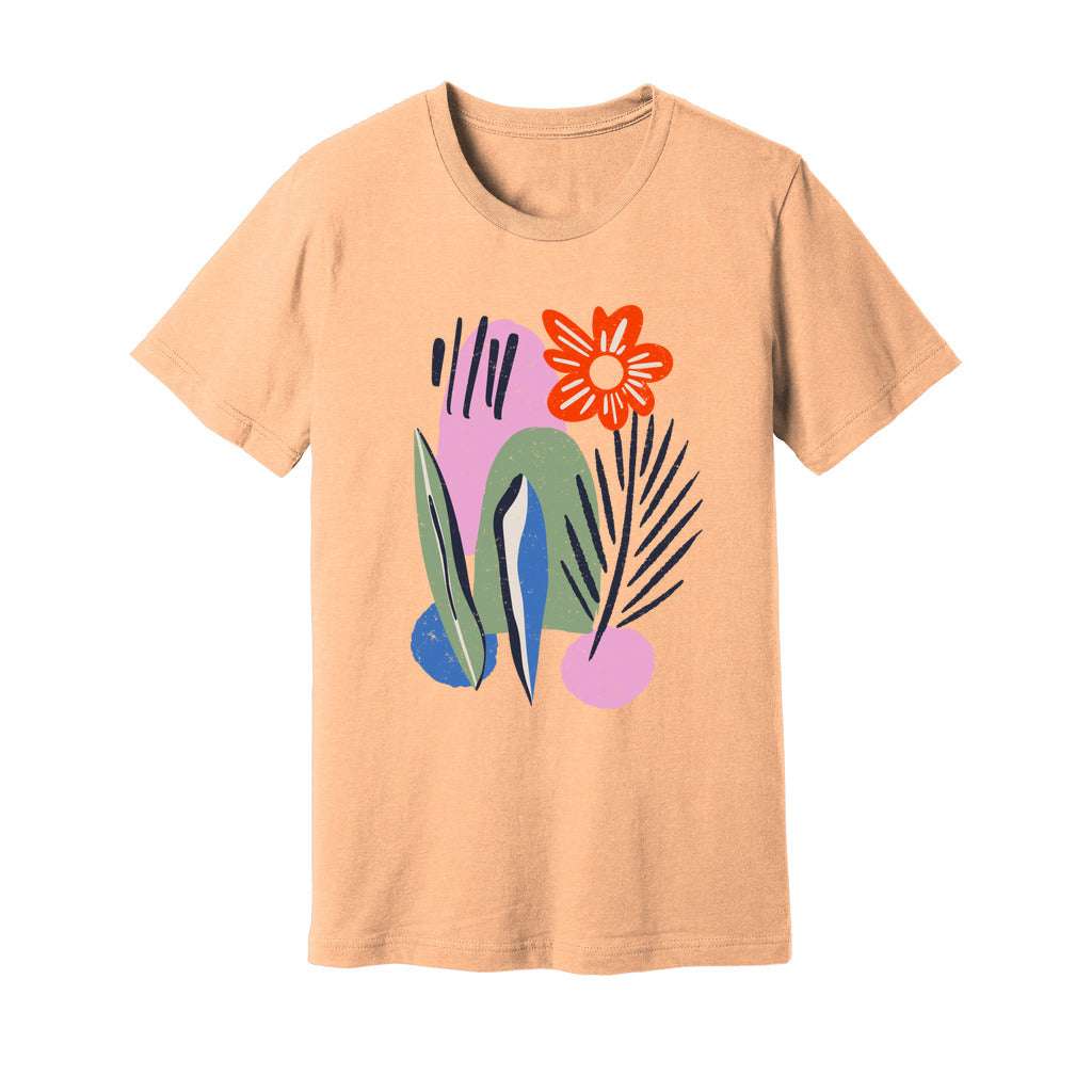 Minimal Floral T-Shirt - Rue Mentana