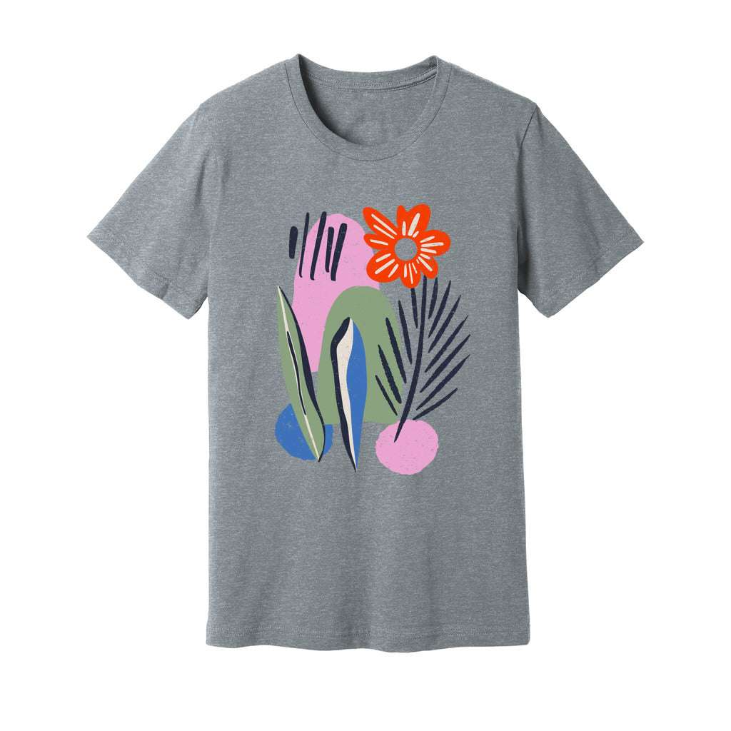 Minimal Floral T-Shirt - Rue Mentana