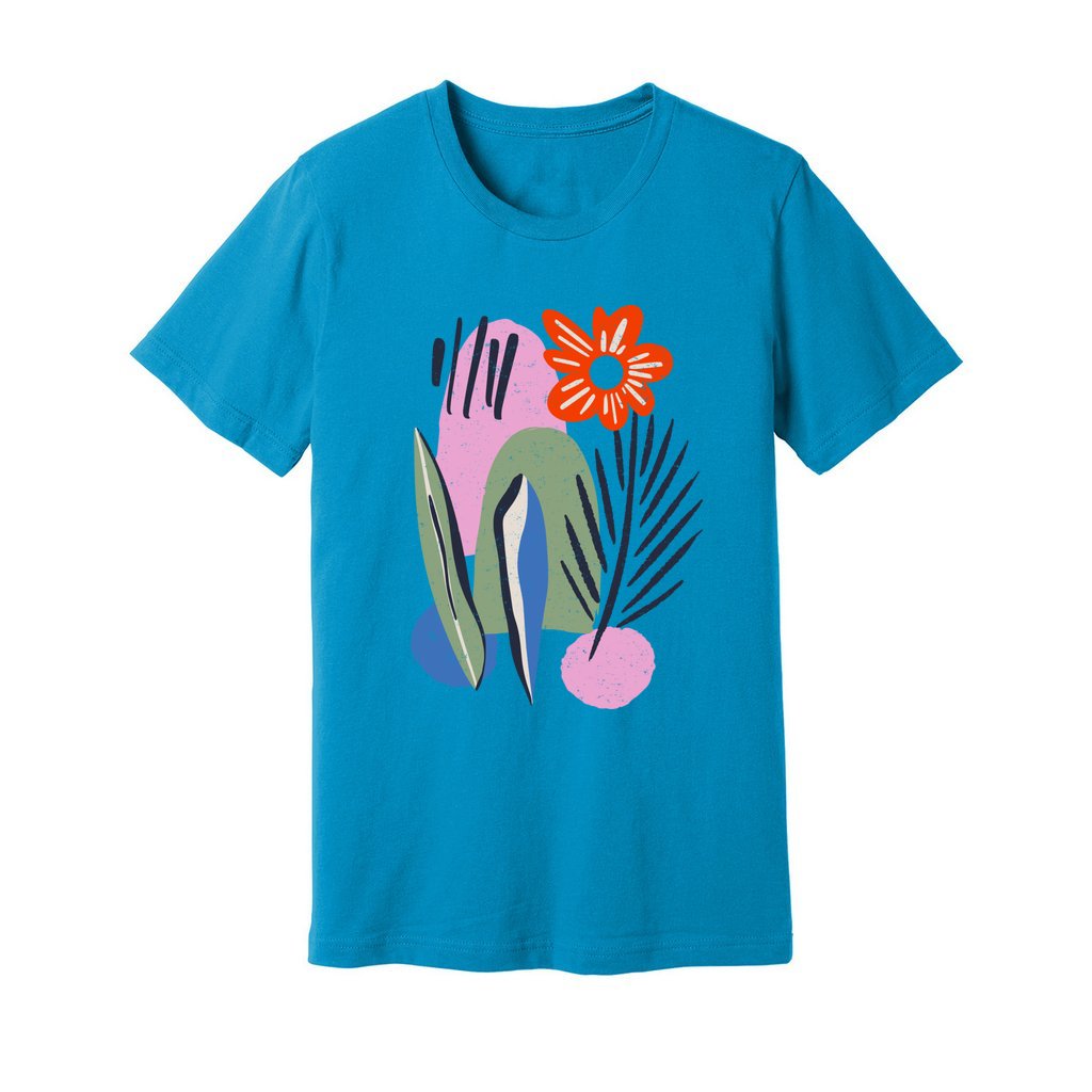Minimal Floral T-Shirt - Rue Mentana