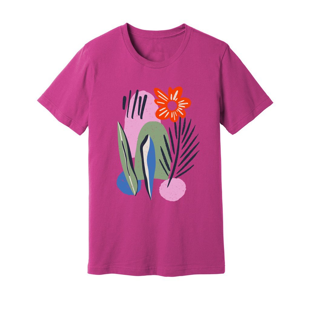 Minimal Floral T-Shirt - Rue Mentana