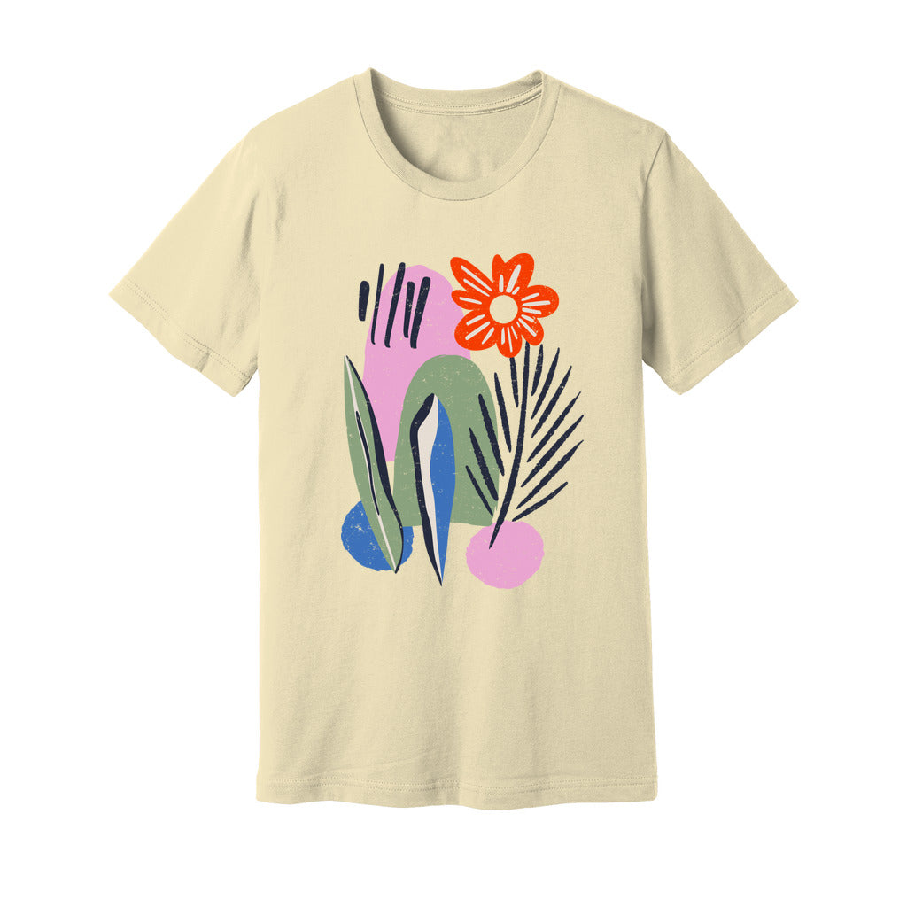 Minimal Floral T-Shirt - Rue Mentana
