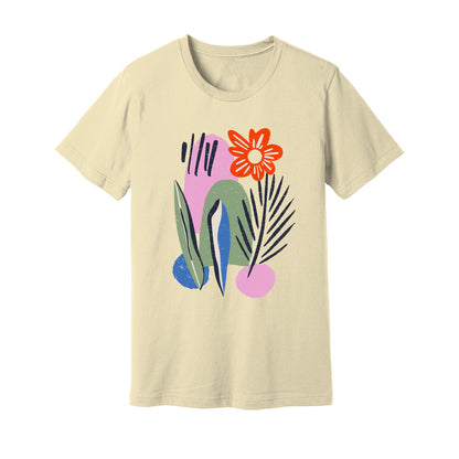 Minimal Floral T-Shirt - Rue Mentana
