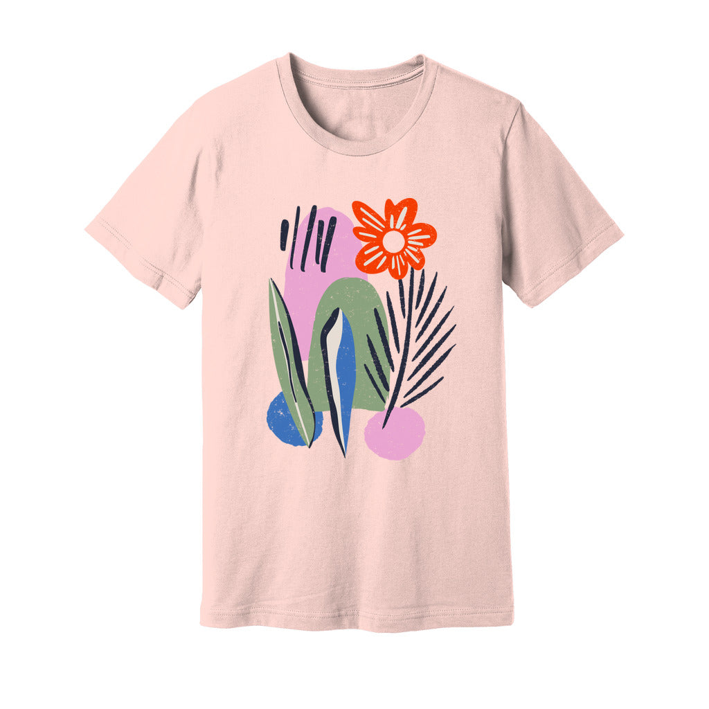 Minimal Floral T-Shirt - Rue Mentana