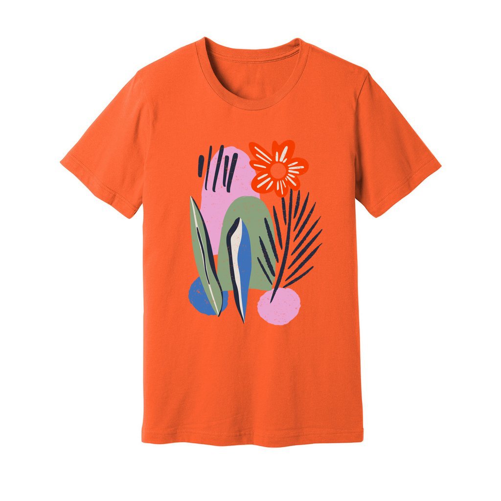 Minimal Floral T-Shirt - Rue Mentana