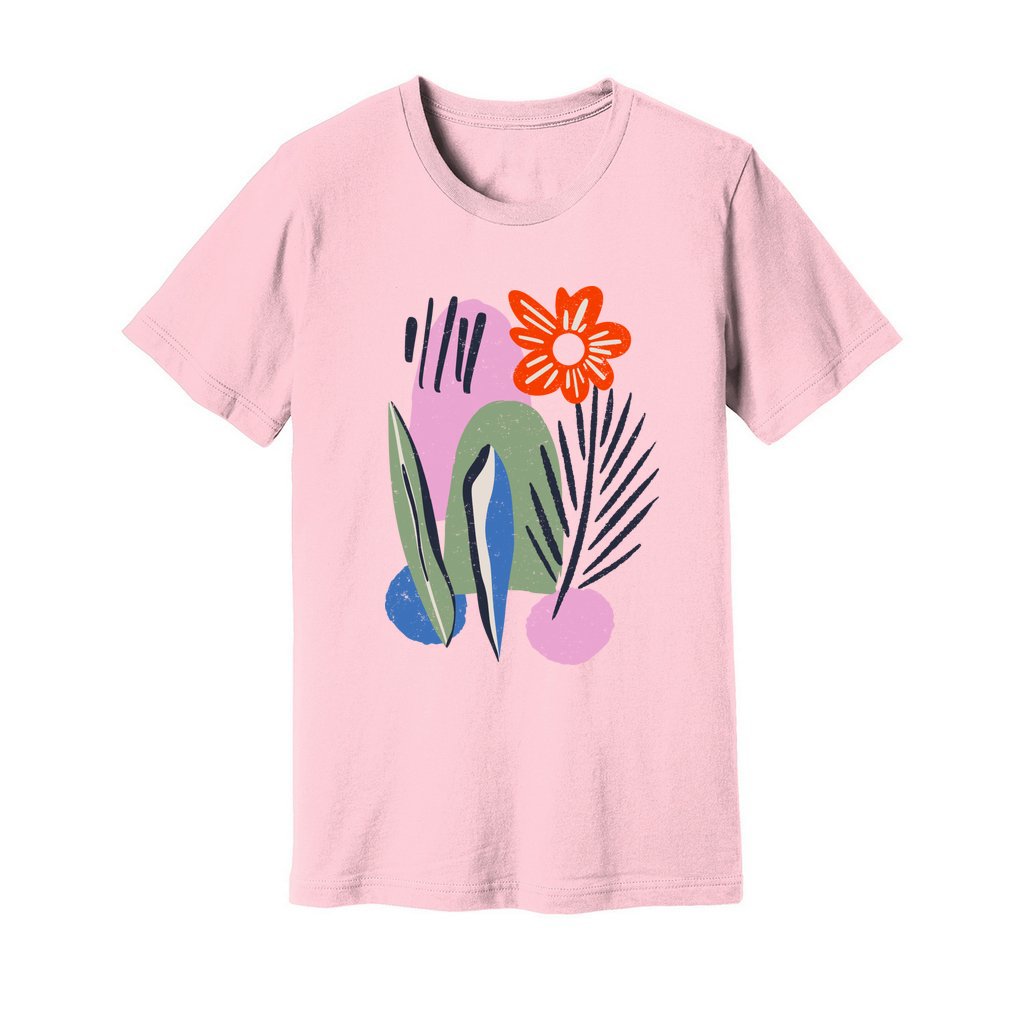 Minimal Floral T-Shirt - Rue Mentana