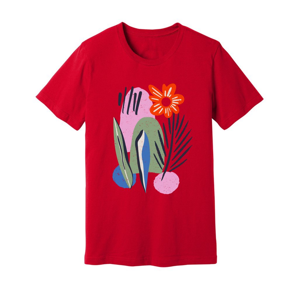 Minimal Floral T-Shirt - Rue Mentana