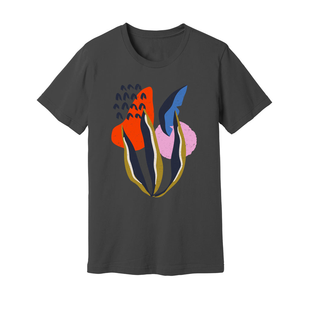 Abstract Botanical T-Shirt - Rue Mentana