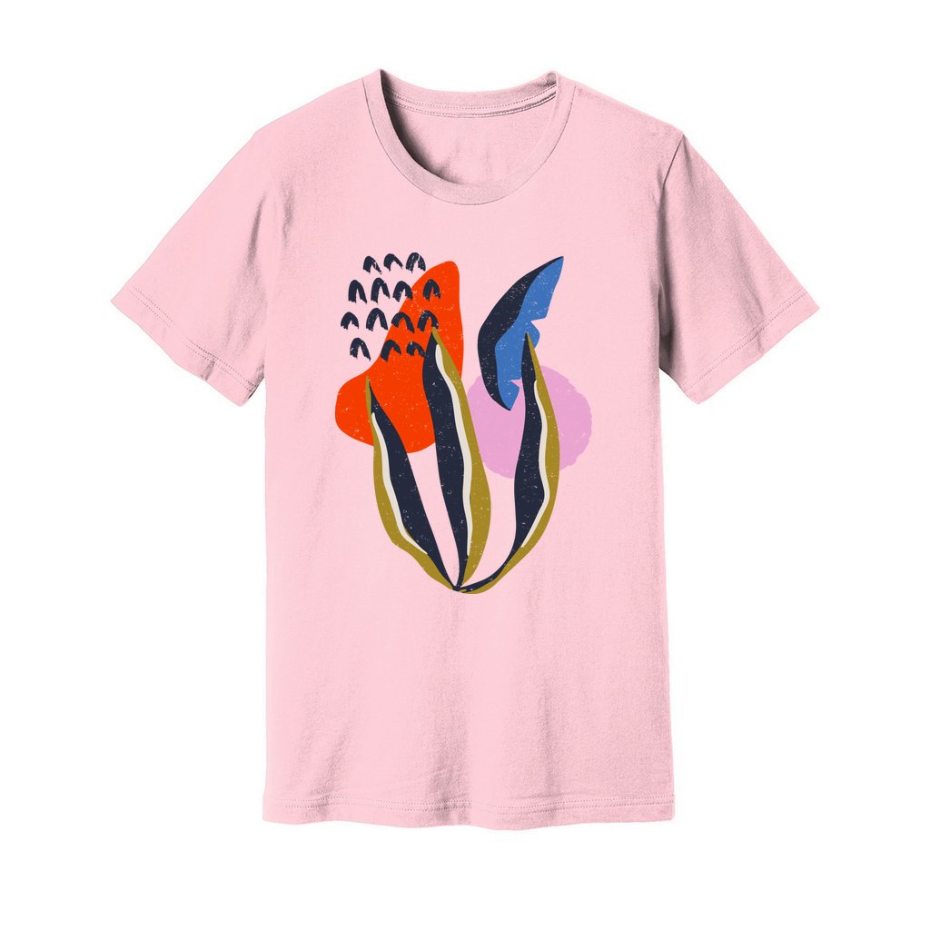 Abstract Botanical T-Shirt - Rue Mentana