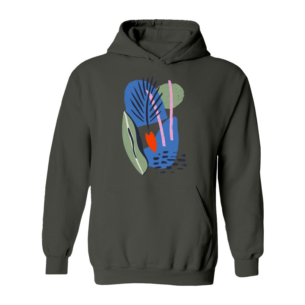 Floral Geometry Hoodie - Rue Mentana