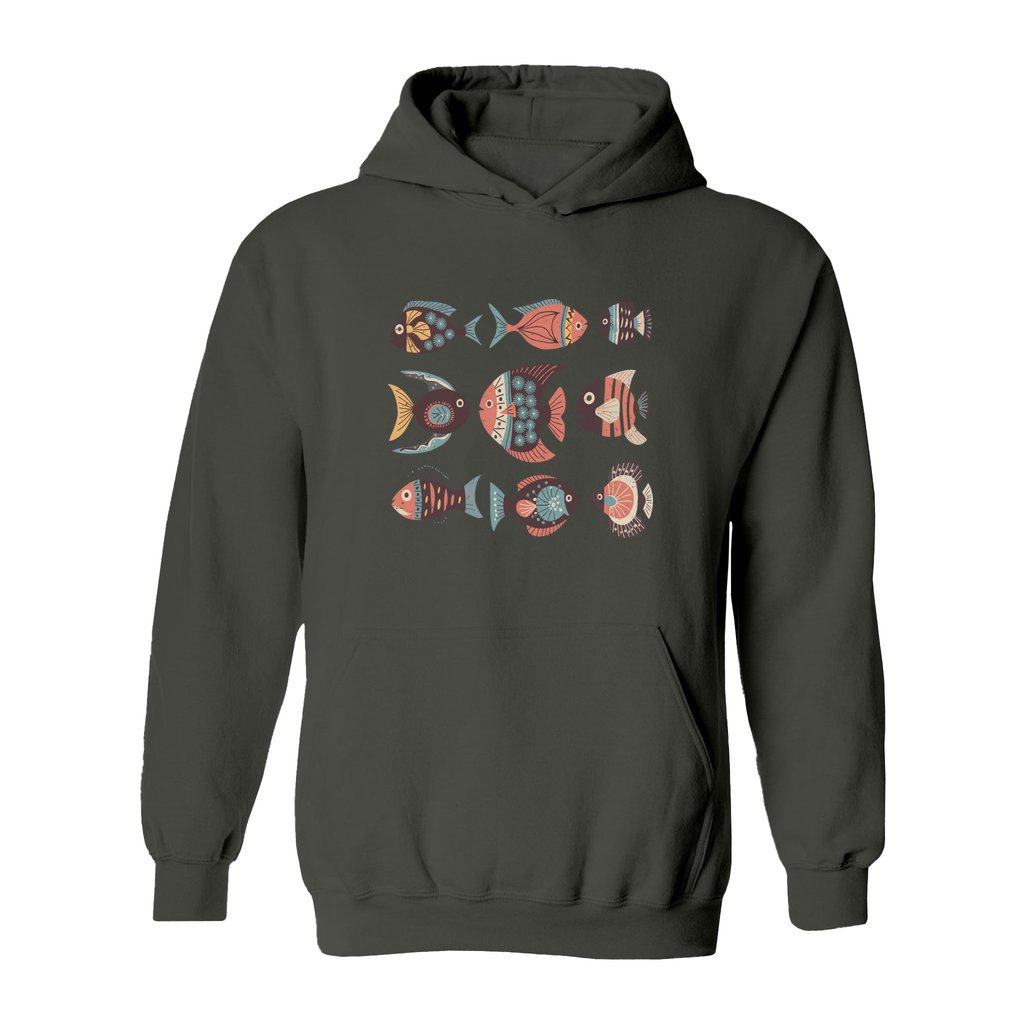 Retro Fish Hoodie - Rue Mentana