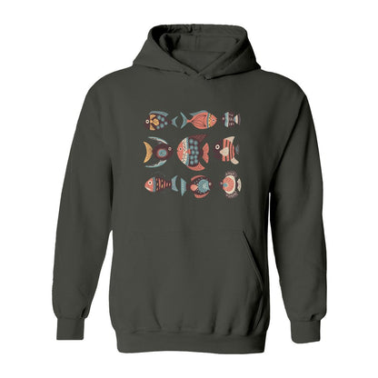 Retro Fish Hoodie - Rue Mentana