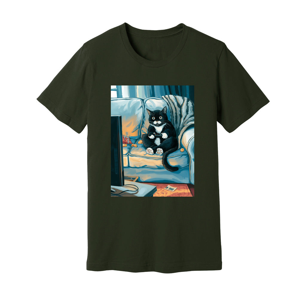 Cat Gamer T-Shirt - Rue Mentana