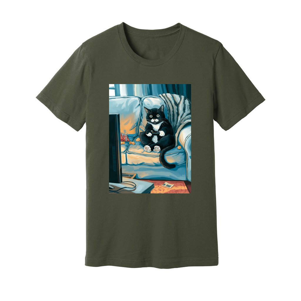 Cat Gamer T-Shirt - Rue Mentana