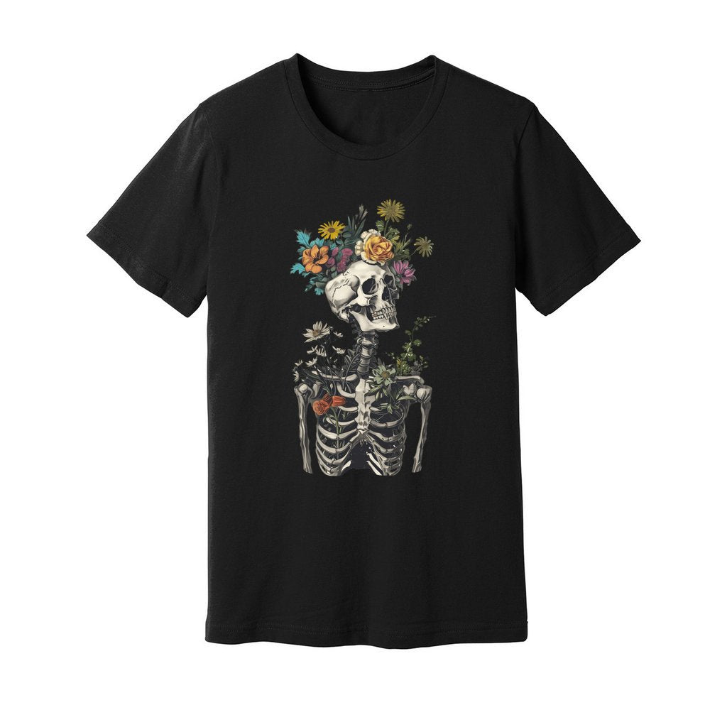 Floral Skeleton T-Shirt - Rue Mentana
