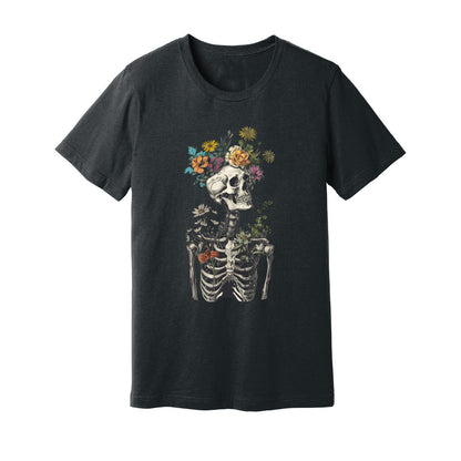 Floral Skeleton T-Shirt - Rue Mentana
