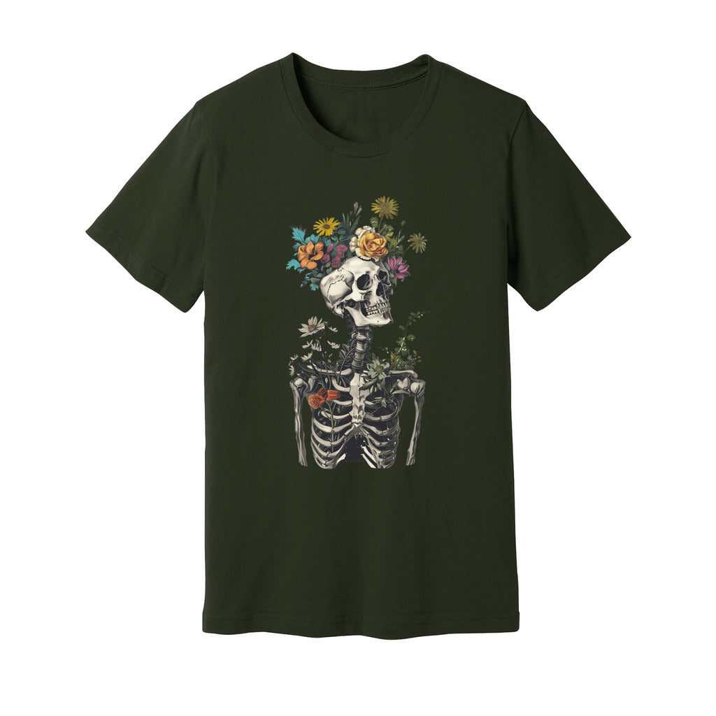 Floral Skeleton T-Shirt - Rue Mentana
