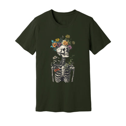 Floral Skeleton T-Shirt - Rue Mentana