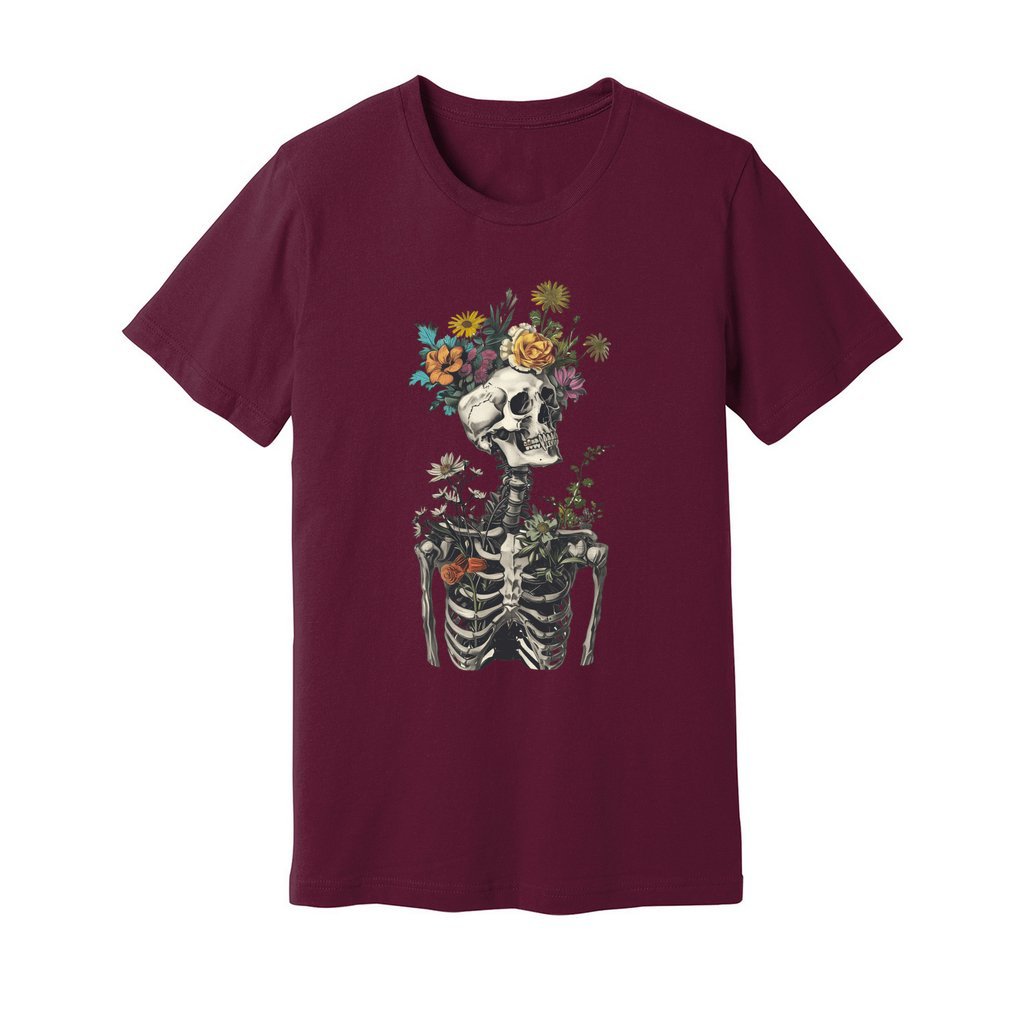 Floral Skeleton T-Shirt - Rue Mentana